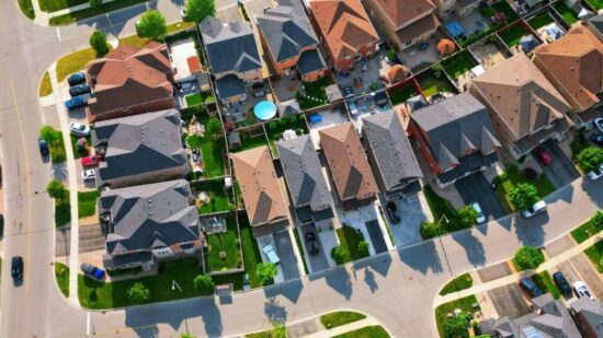 suburbs housing real estate Shutterstock_2374997859