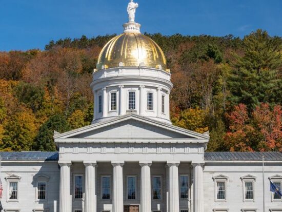 vermont capitol building shutterstock 2215744993
